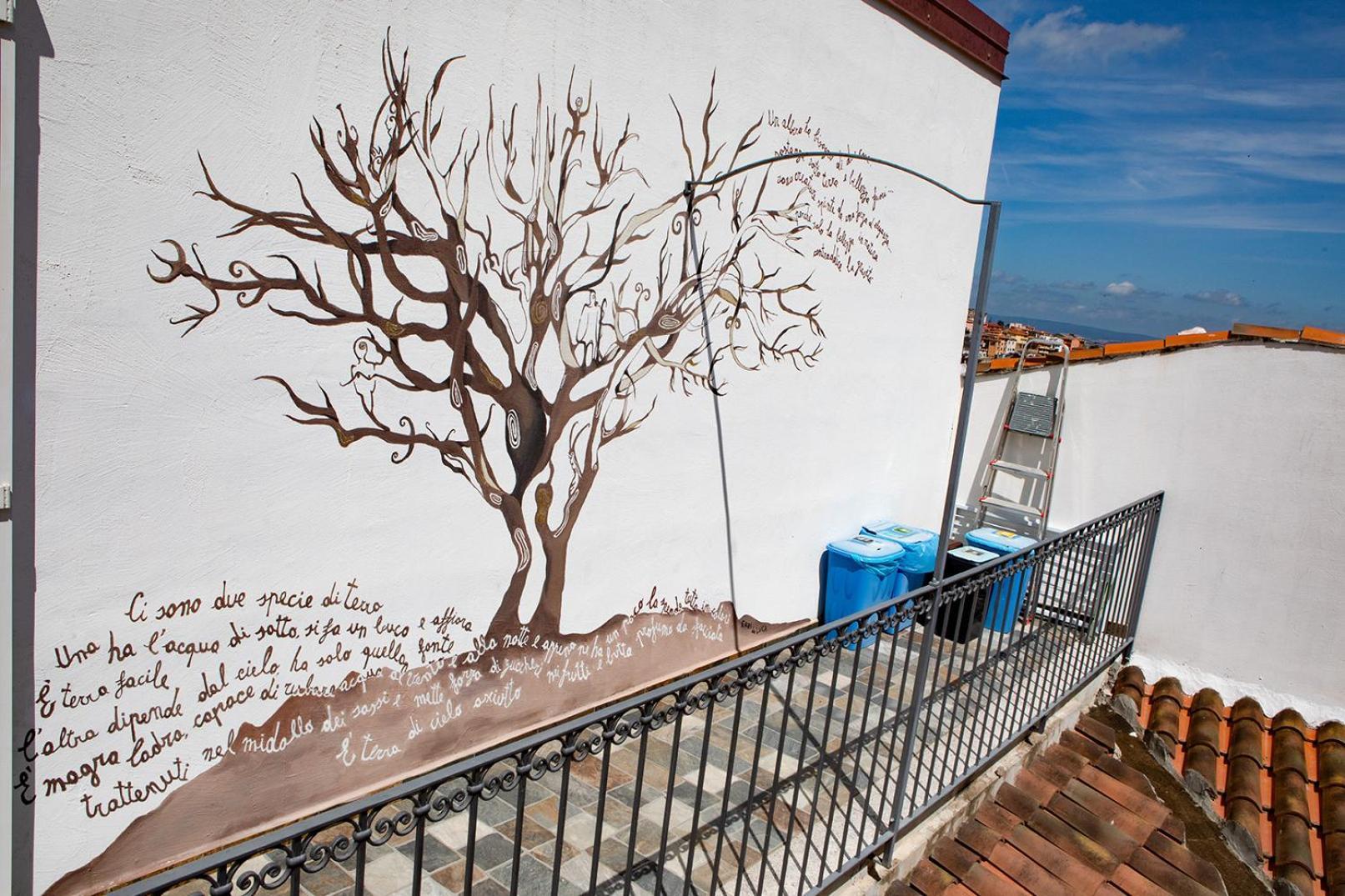 La Casa Del Corso Panzió Orgosolo Kültér fotó