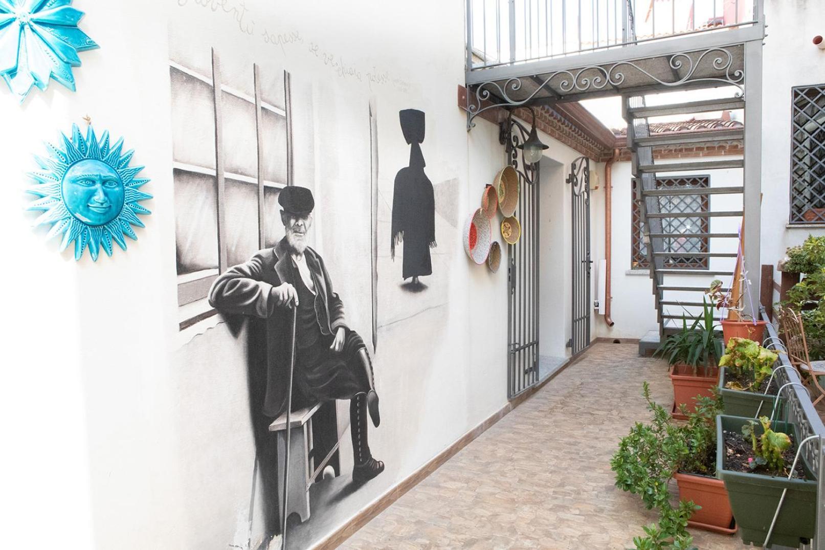La Casa Del Corso Panzió Orgosolo Kültér fotó